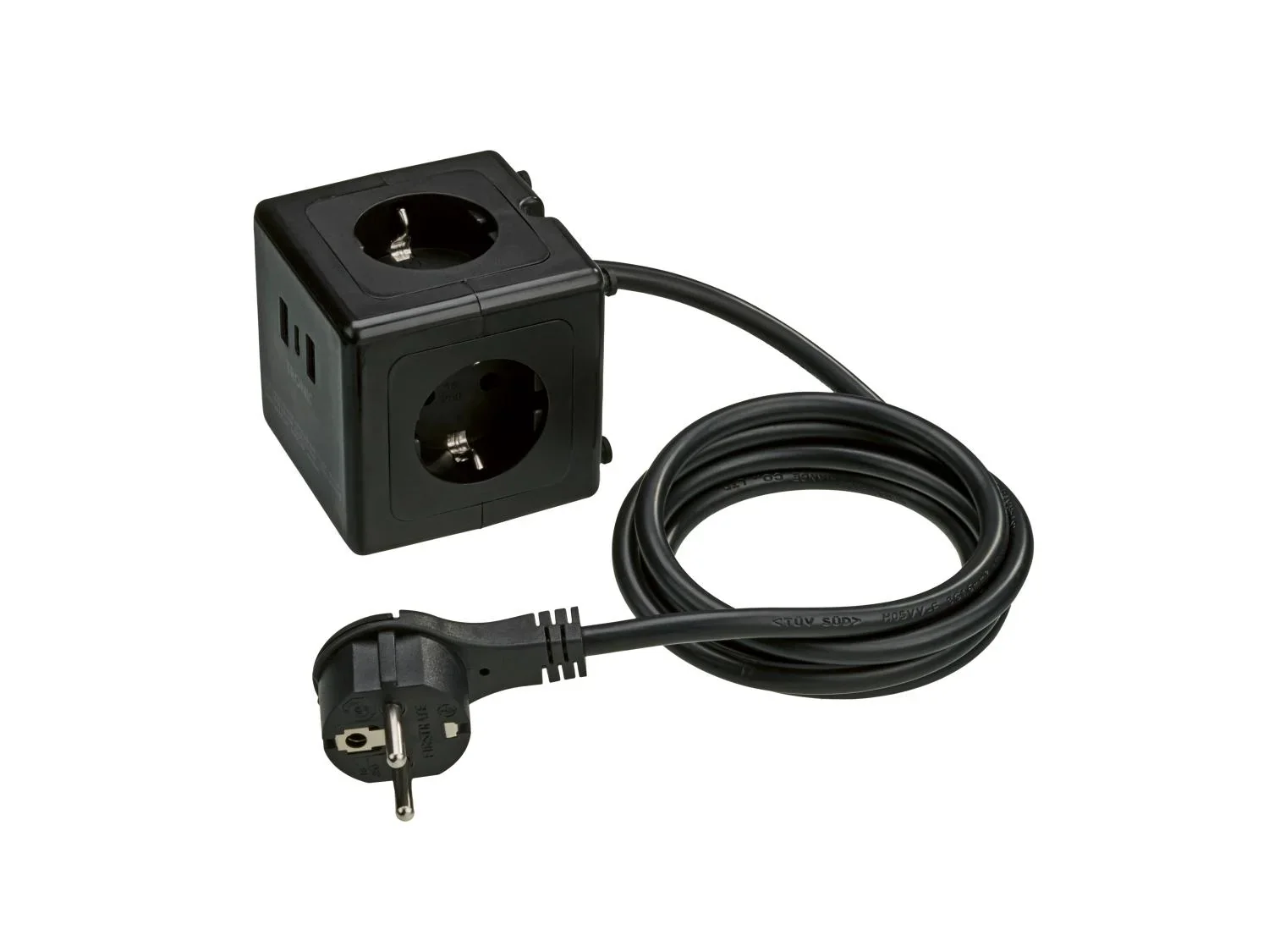 TRONIC Multiprise cube avec ports USB