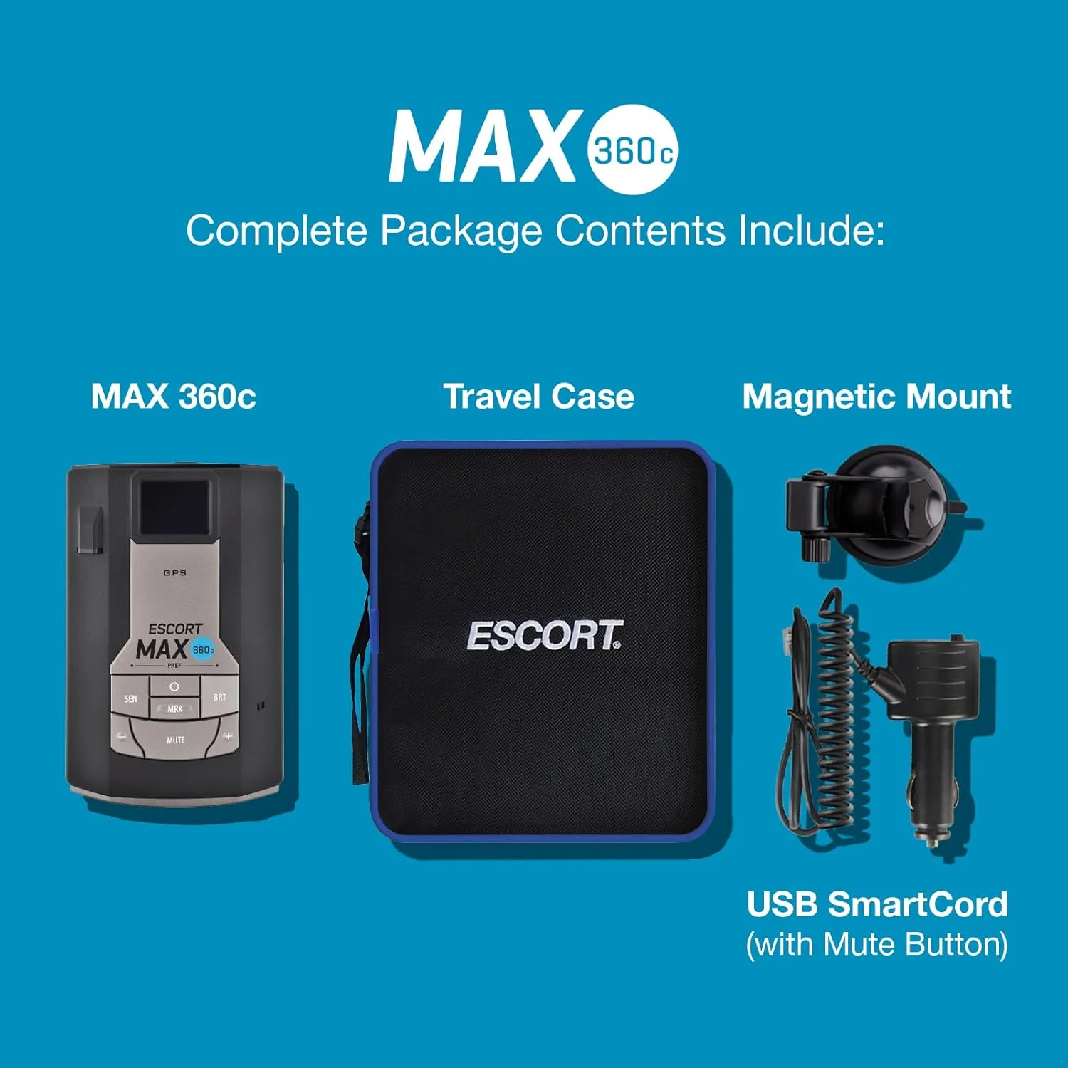 MAX 360c Laser Radar Detector WiFi Bluetooth Enabled, 360�� Protection, Extreme Long Range, Voice Alerts, Apple CarPlay Android Auto Compatible - Image 7