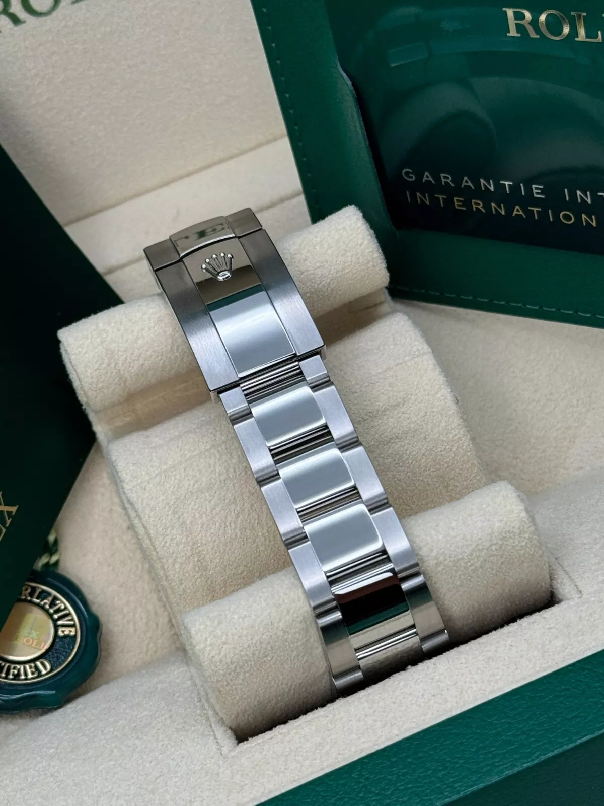 [Super Clone]RLX  Datejust 36mm 126234-0056 DISCONTINUED Green Palm Diamond Motif Dial Oyster