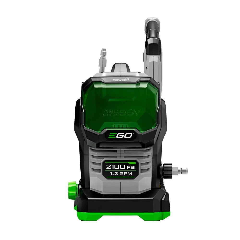 Ego Power+ 2100 Psi 1.2 Gpm Battery Powered Cold Water Pressure Washer with 4 Spray Nozzles Bare Tool