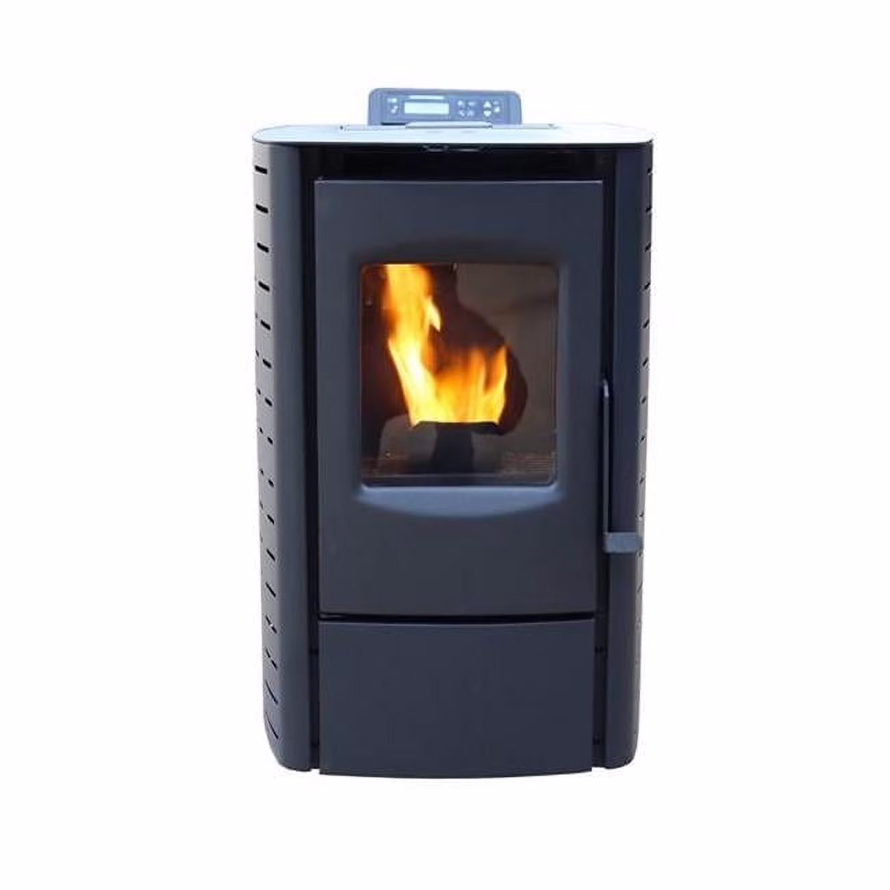 21" 25000 BTU Pellet Stove, Black, Small