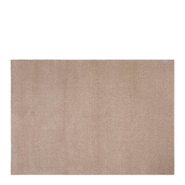 Unicolor gulvmatte 130x90 cm ivory