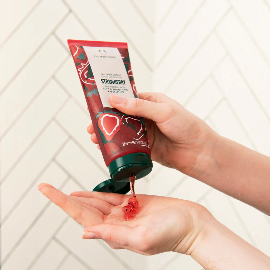 Strawberry Shower Scrub