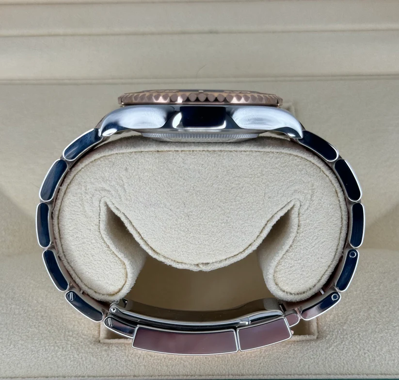 [Super Clone]RLX Yacht-Master 37mm 268621 Two-Tone Chocolate Dial