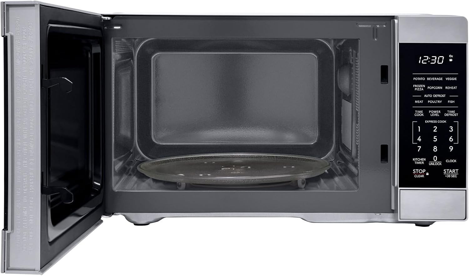 Sharp SMC0962KS 0.9 cu900W Stainless Steel Countertop Microwave Oven