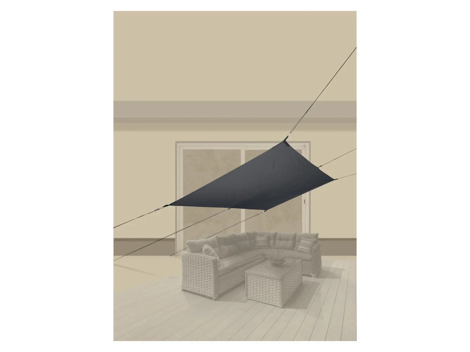 LIVARNO Voile d'ombrage