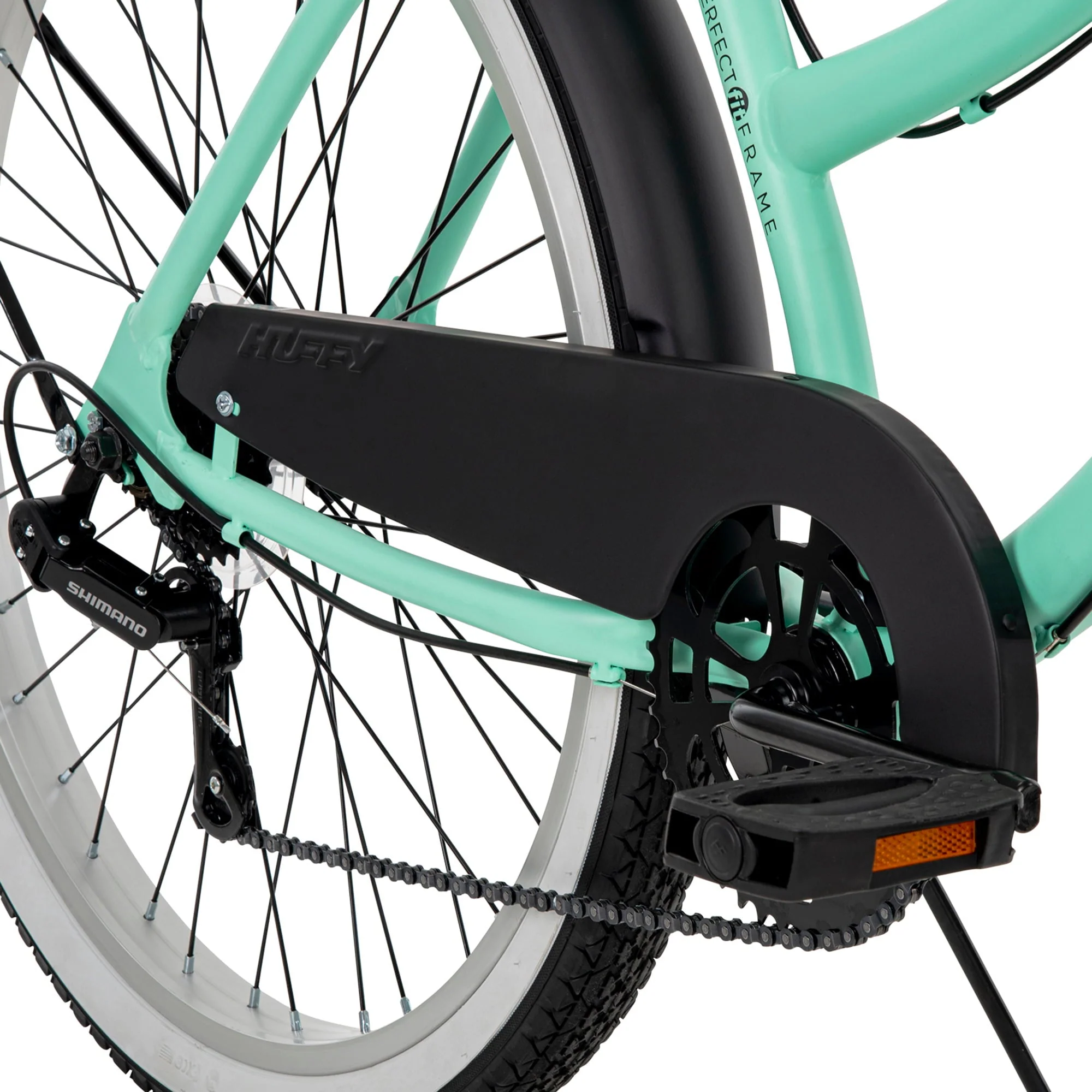 26 In Women's Lockland 7 Speed Cruiser Bike, Sea Foam, Green Image 6