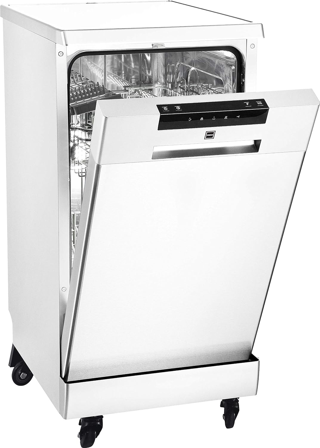 Lave-vaisselle portable, 45,7 cm de large, capacité 8 couverts, blanc
