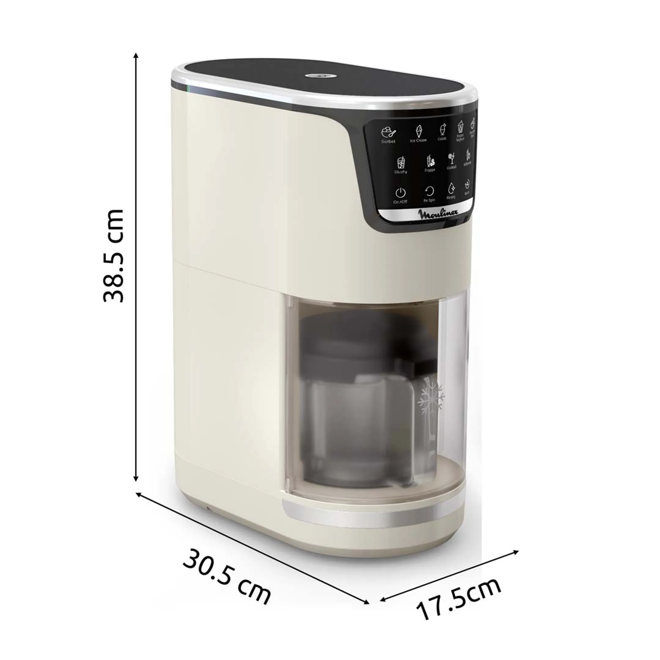 Moulinex Ijsmachine Dolci MJ602AF0