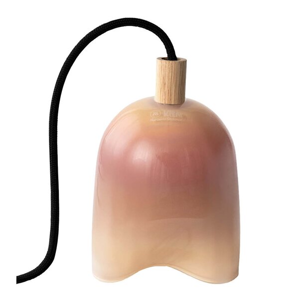 Klem lampe liten 18 cm pearl