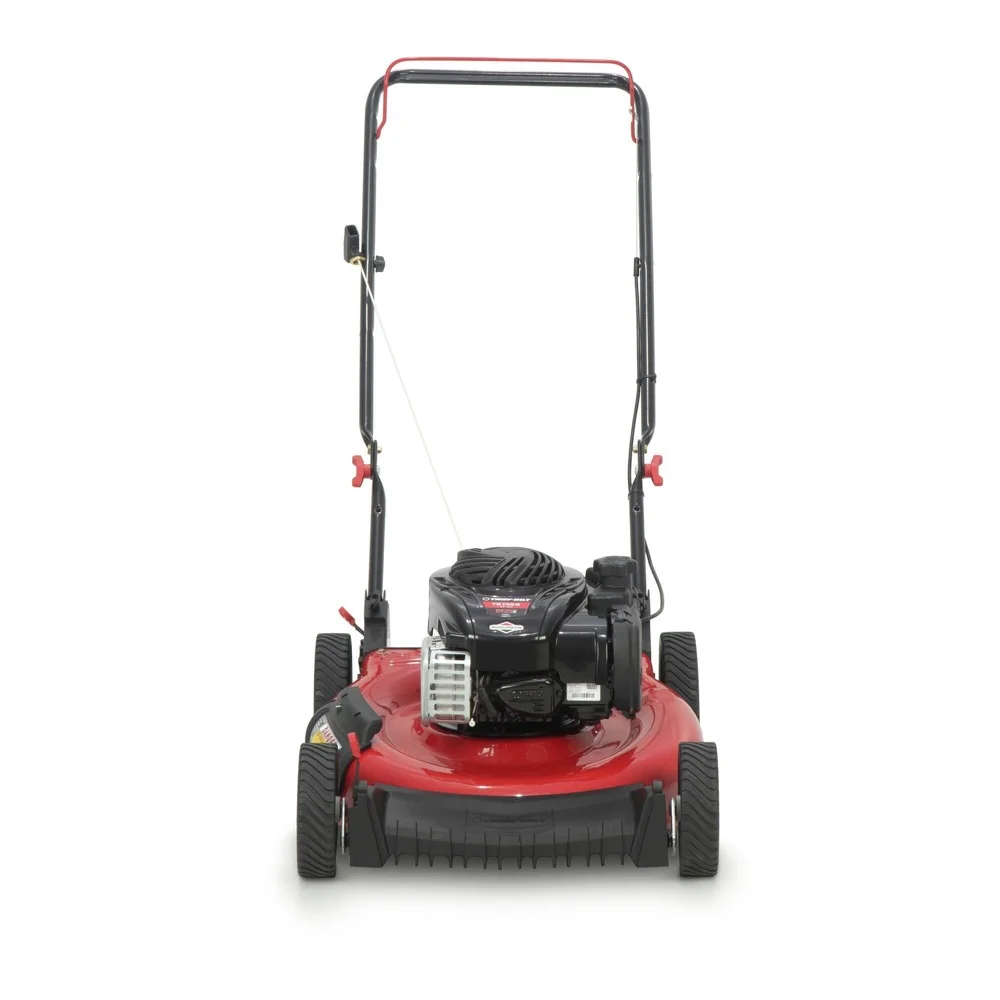 TROY BILT 21 140cc Gas Powered Push Walk - Behind Mower, Triaction Cutting System