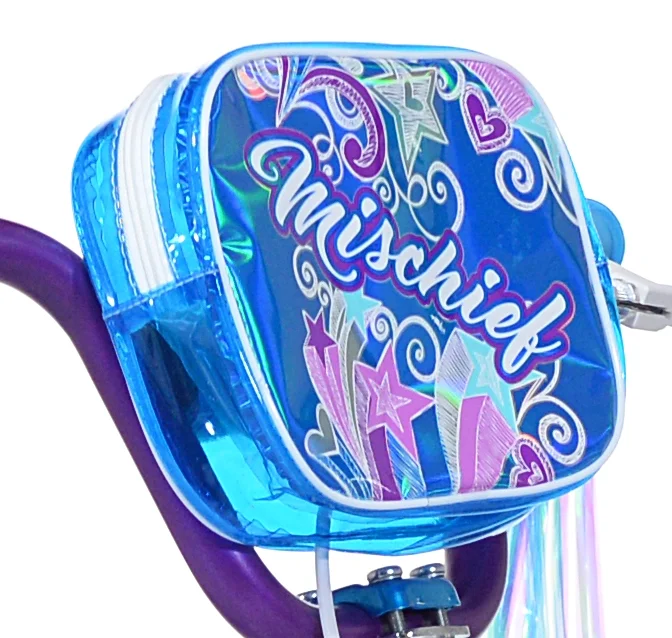 18" Girls', Mischief Bike, Purple - Image 3
