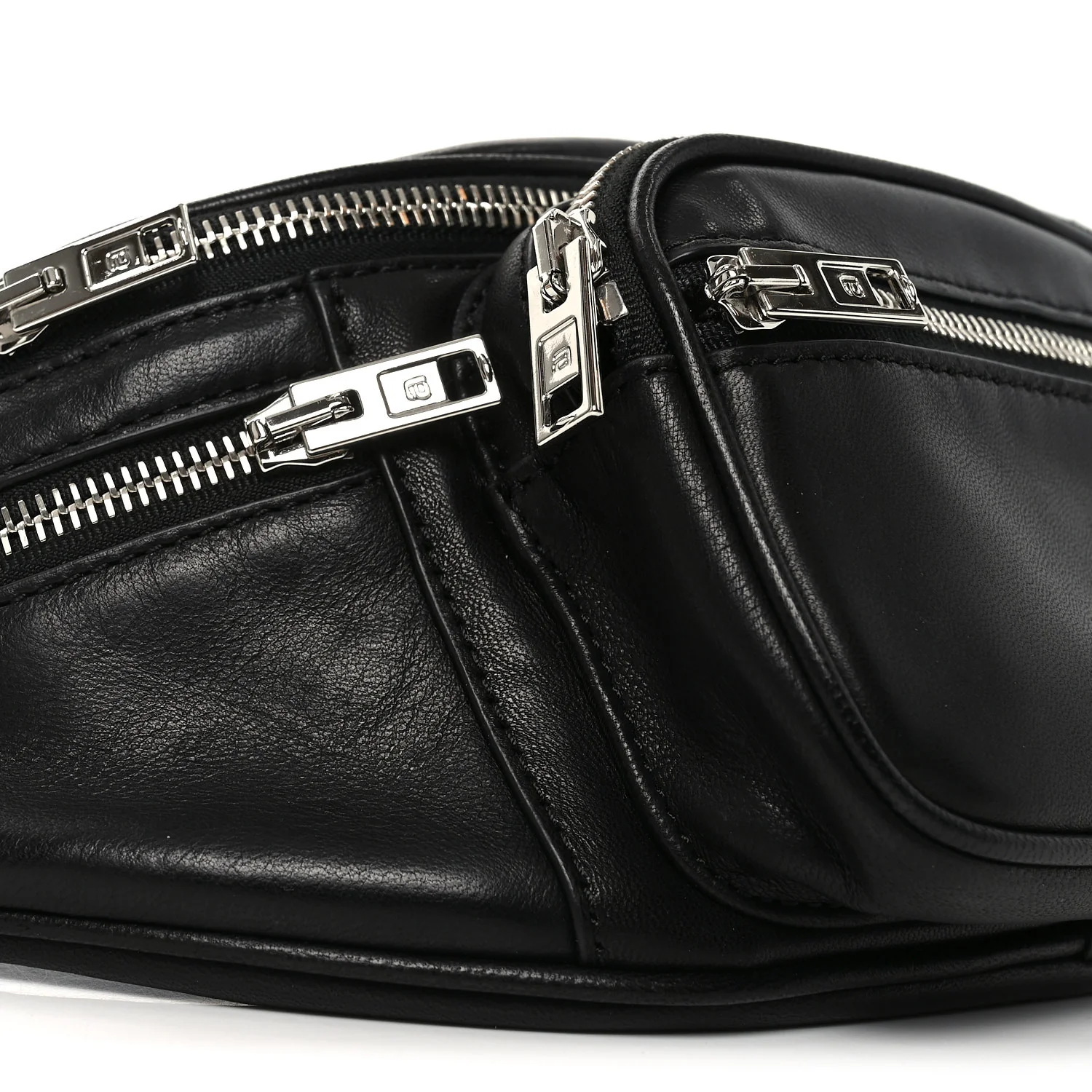 Nappa Fannypack Black