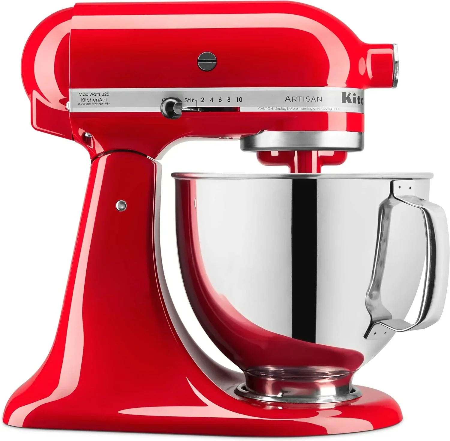 Robot pâtissier KitchenAid Artisan Series de 5 pintes à tête inclinable