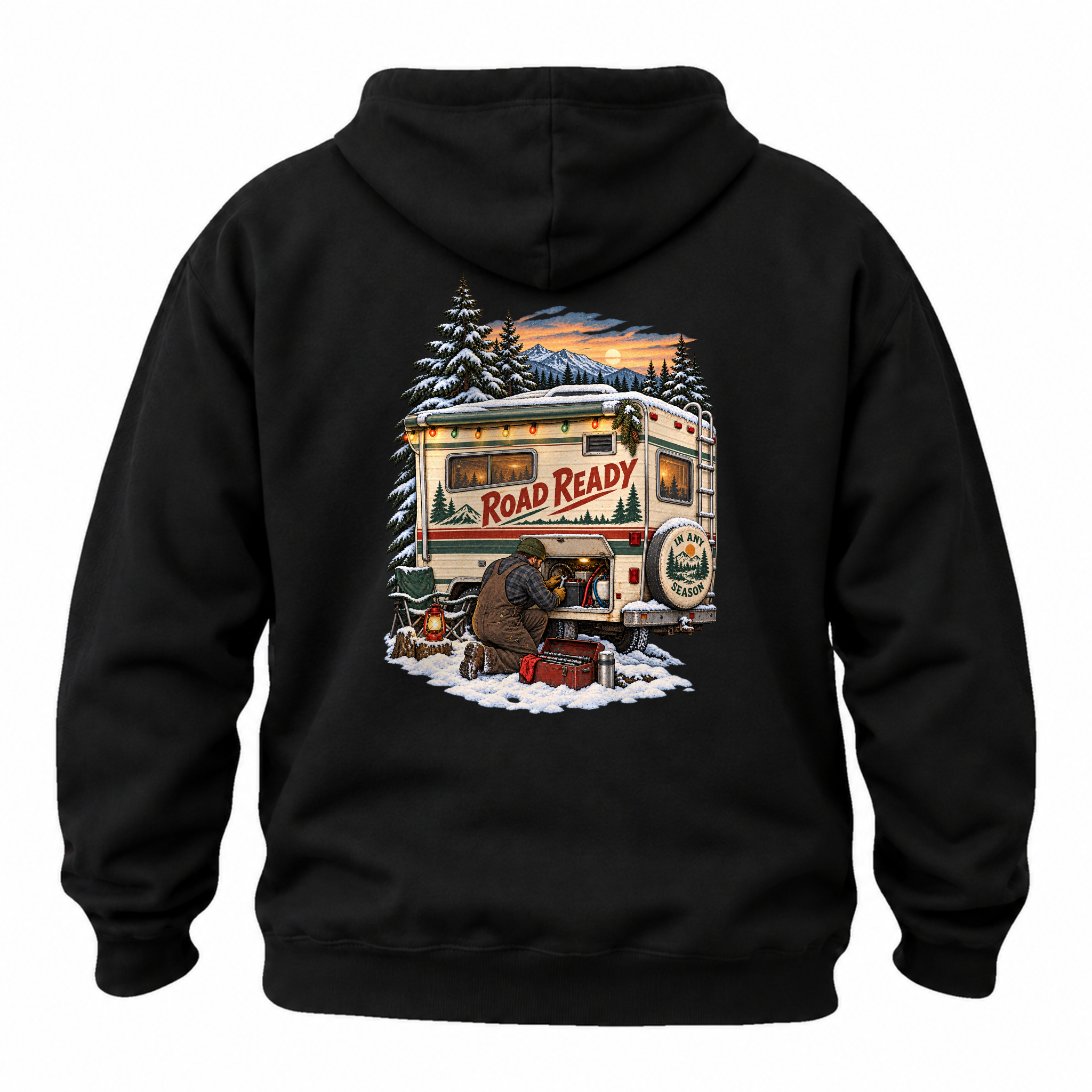 Road Ready in Any Season Camper Hoodie