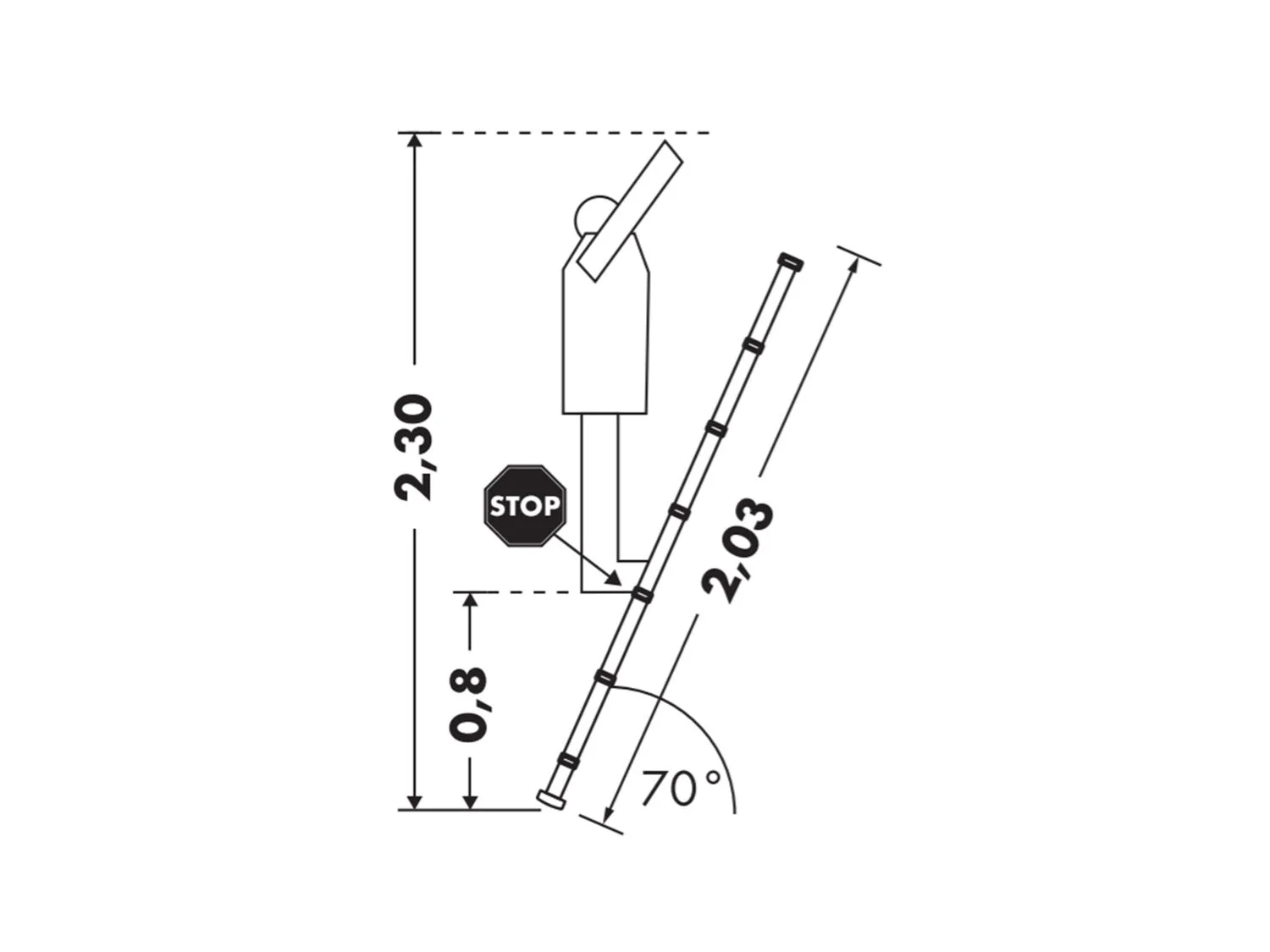 PARKSIDE chelle tlescopique en aluminium