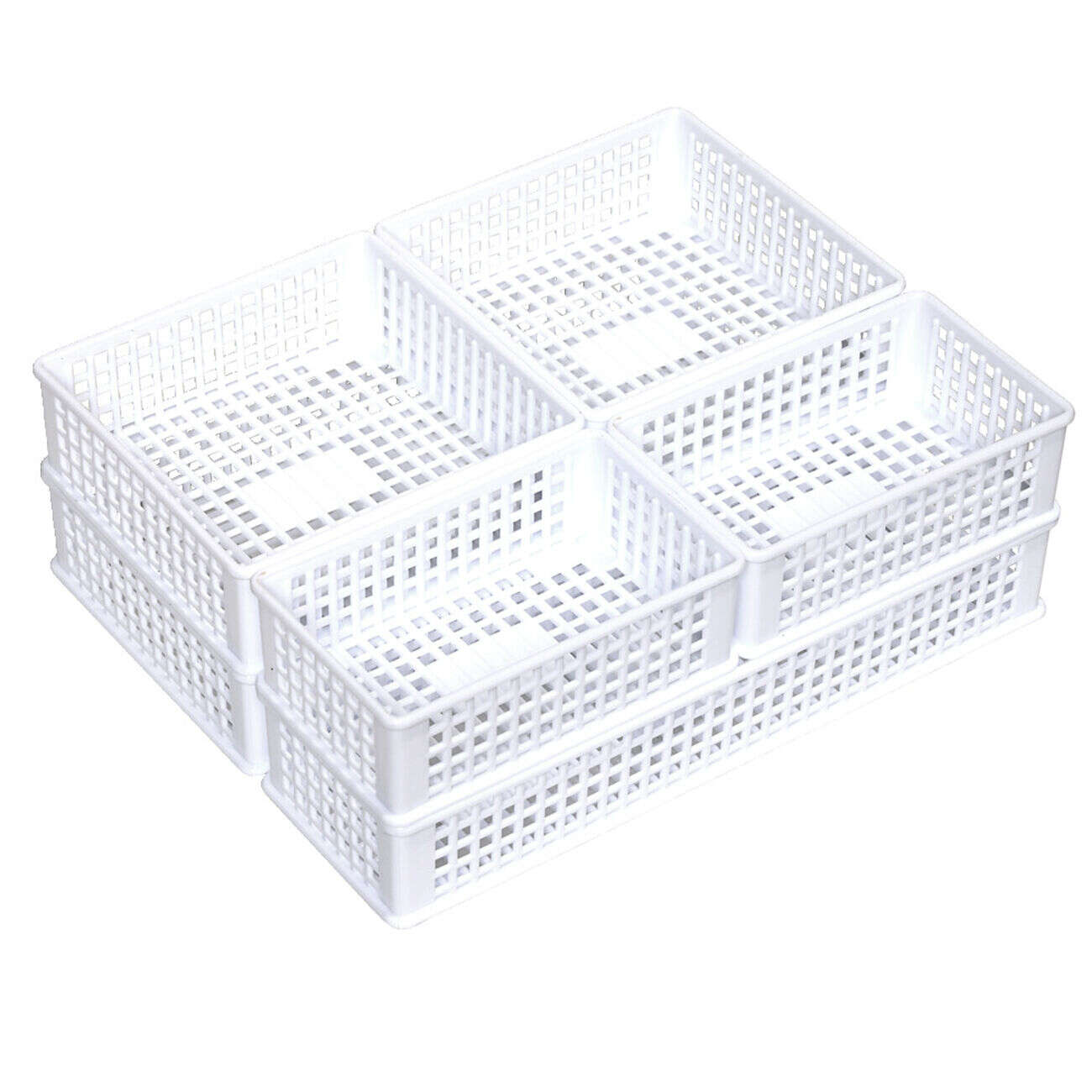 Panière de rangement x6 de tailles différentes