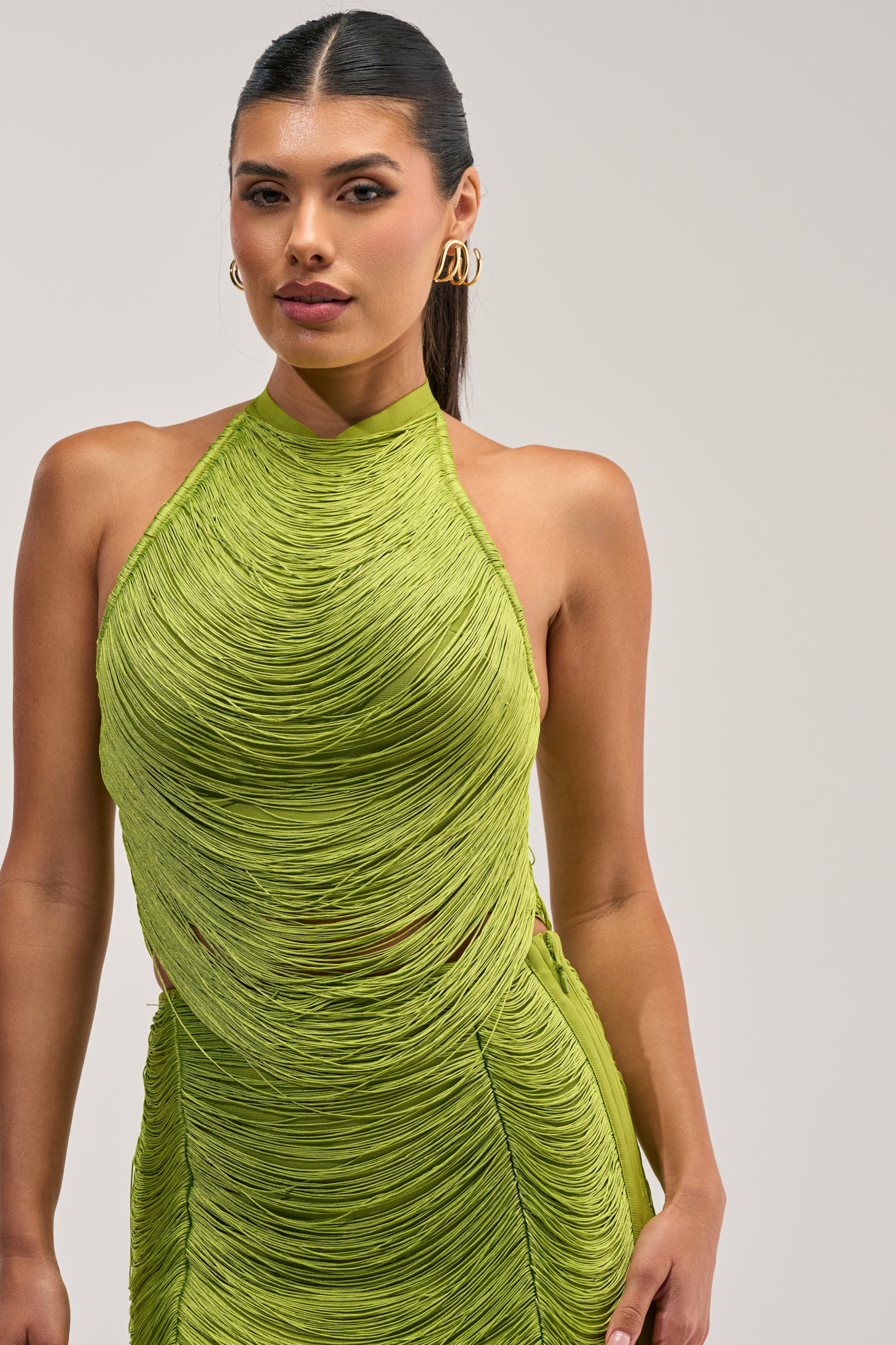 BRIGHT AND TIGHT FRINGE TOP - Akira Store