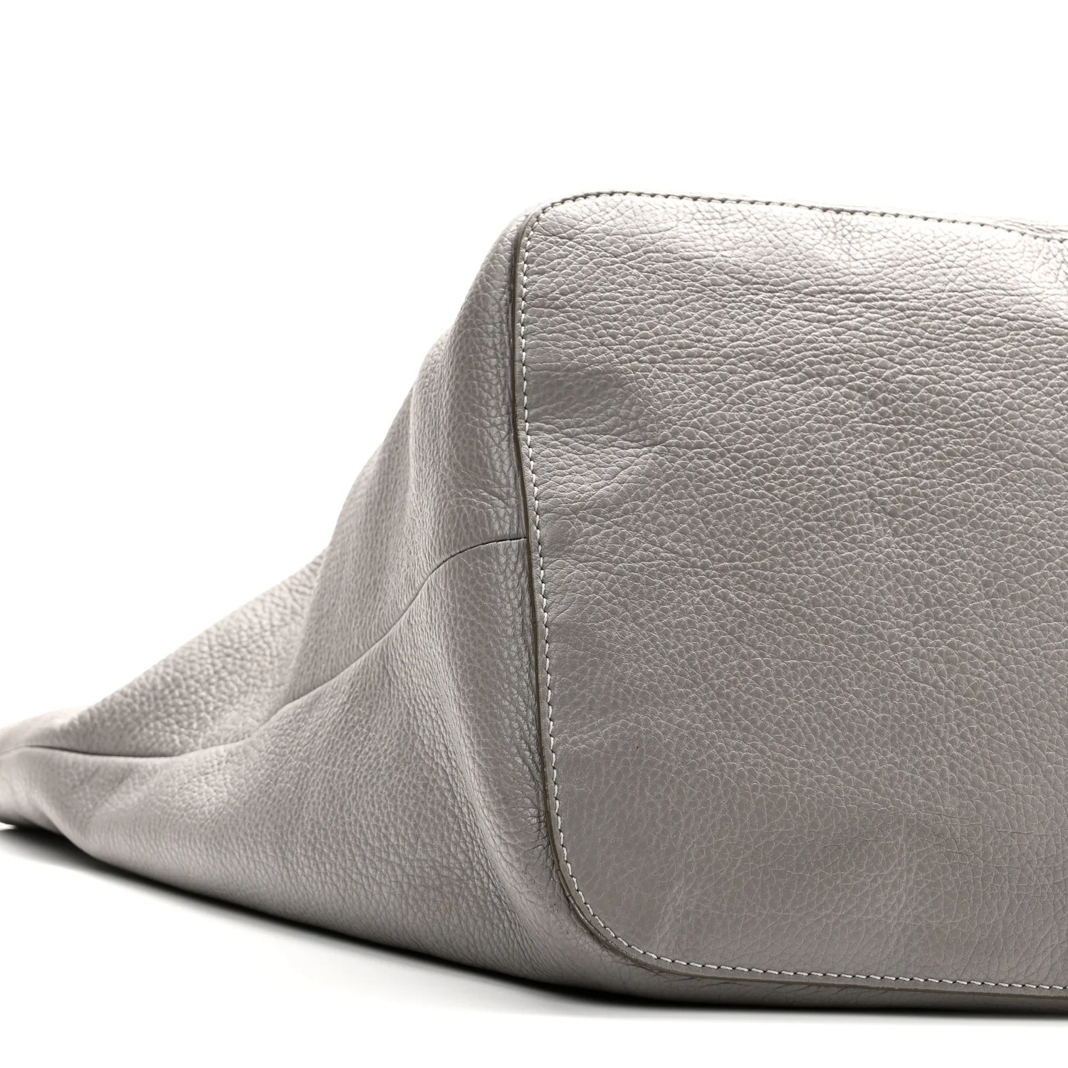 Calfskin Large New Marcie Tote Cashmere Grey