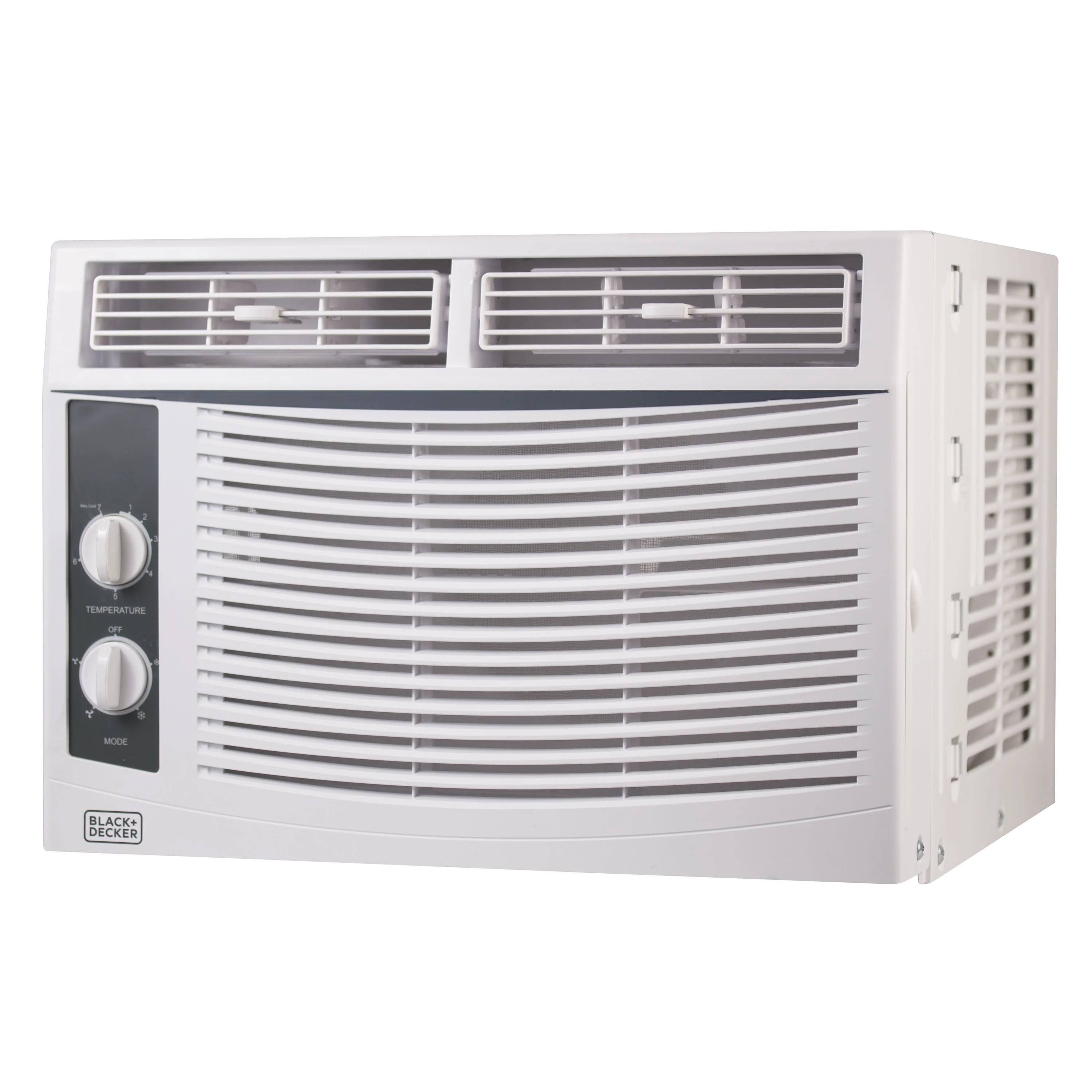 BLACK+DECKER BWAC05MWTB 5, 000 BTU Window Air Conditioner Unit, AC Cools up to 150 Square Feet, Energy Efficient, White