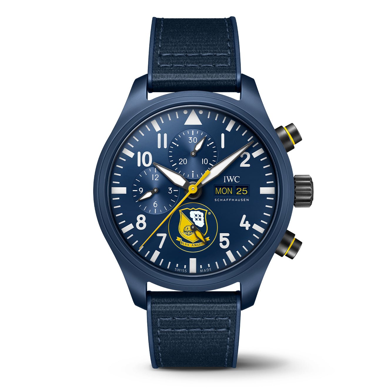 【Super Clone】IWC Pilot's Watch Chronograph Edition “Blue Angels®”44mm  IW389109