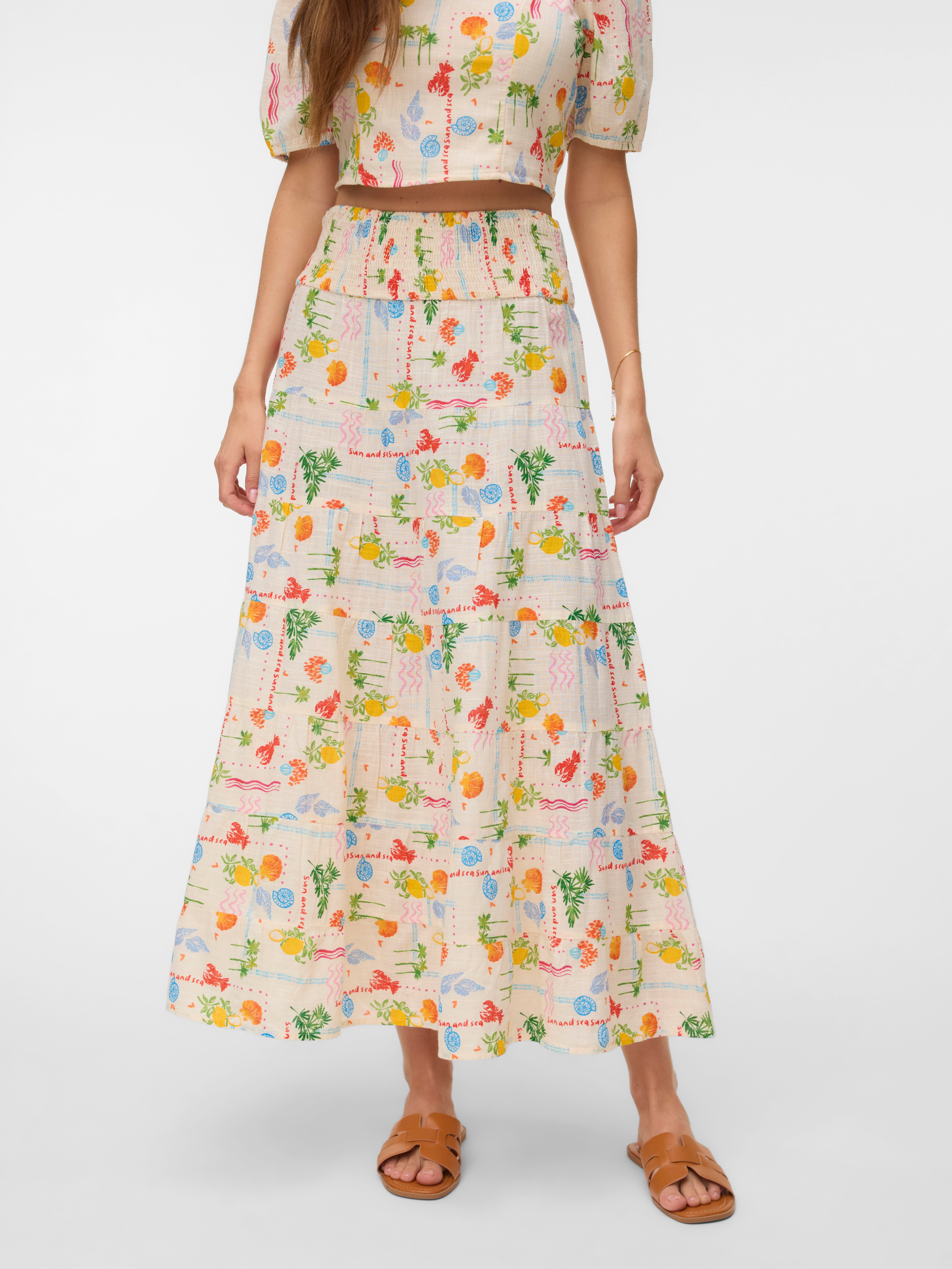 VERO MODA® VMELENA High waist Long skirt