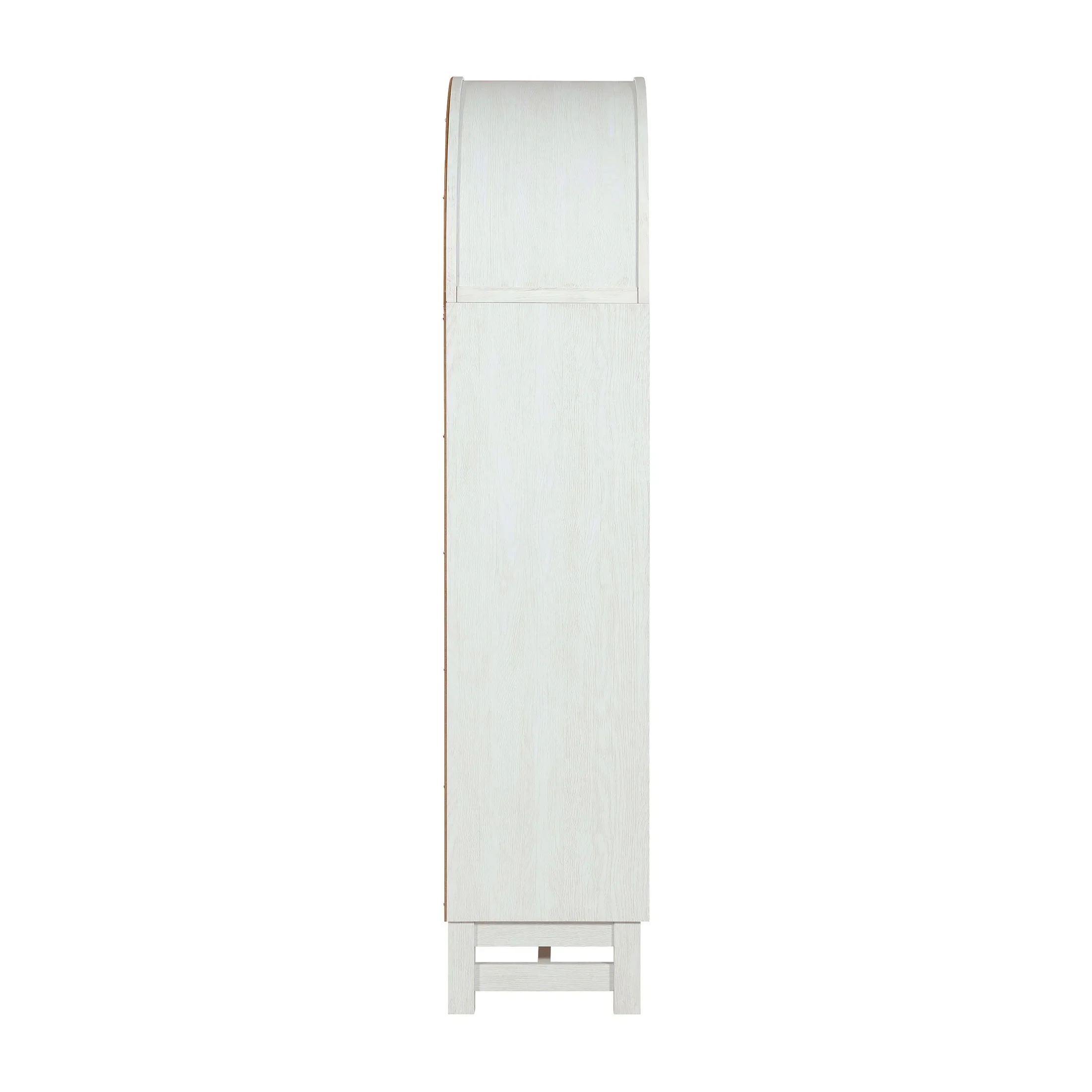 Better Homes & Gardens Juliet Open Arch Bookcase, Rich Black and Light Honey