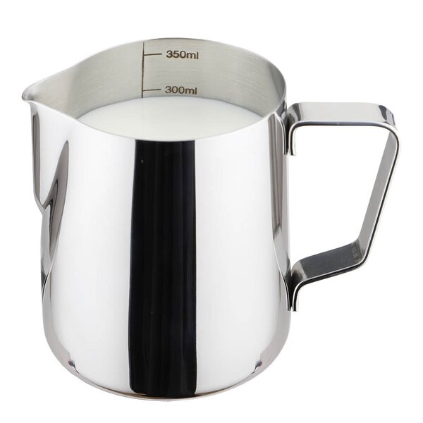 Melkemugge 35 cl stål