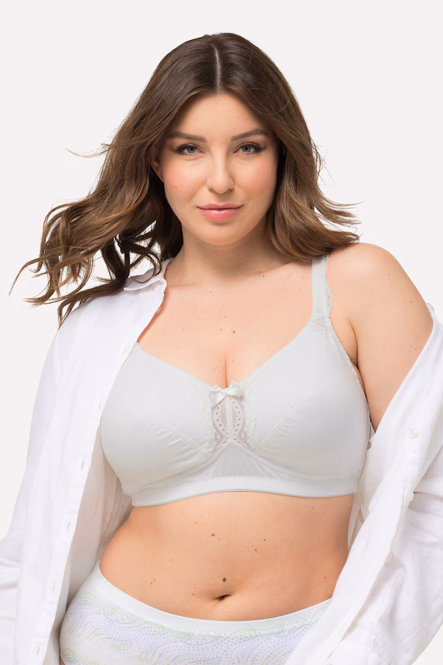 Lace Detail Underwire-Free Bralette