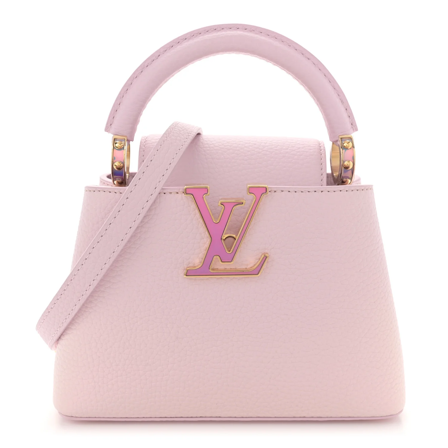Taurillon LV Ski Capucines Mini Pearly Lilac