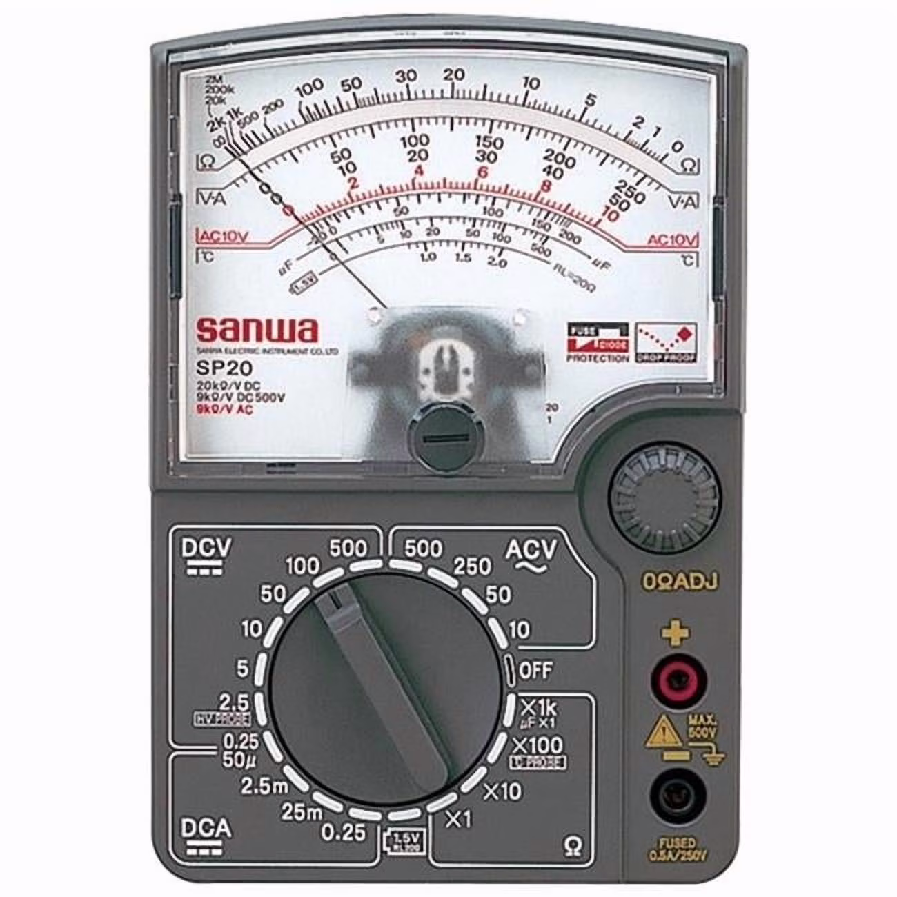 Sanwa SP20  Analog Multimeter with Continuity Check Beeper
