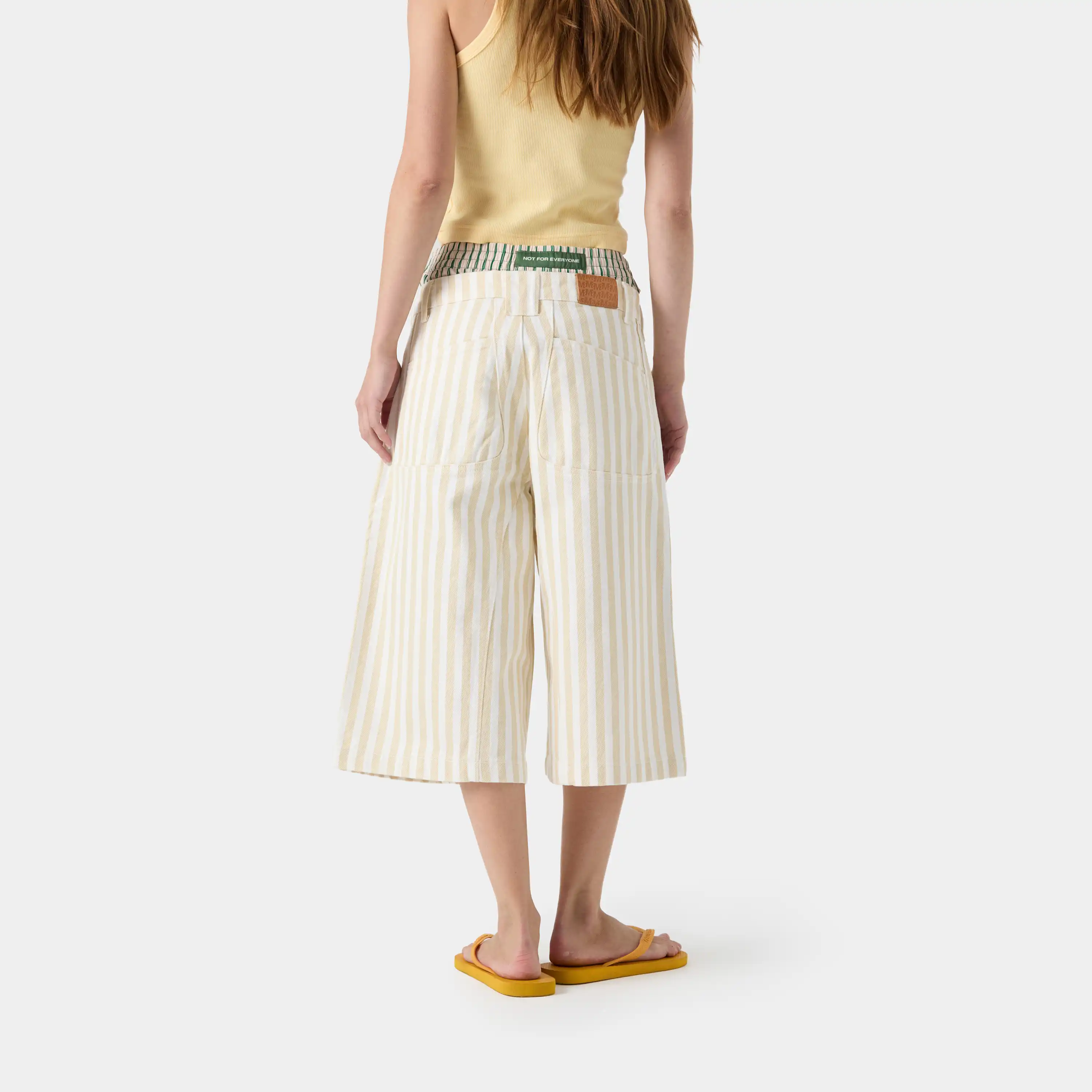 Tibiacore Striped Denim Jorts