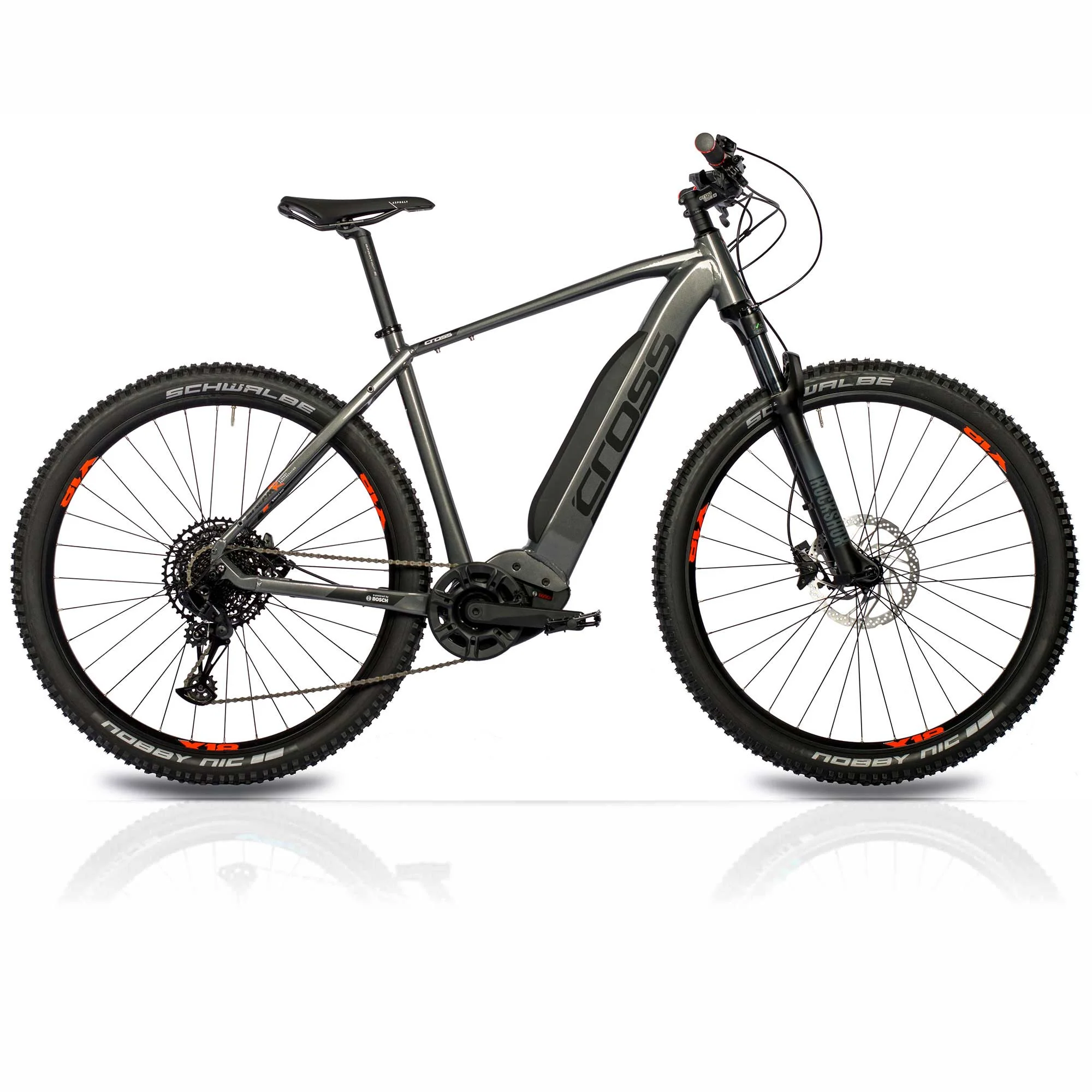 29 inch e-MTB mountainbike BOSCH Performance Line CX Gen4 500 Wh STREAMER 12-SPEED SRAM RD SX EAGLE