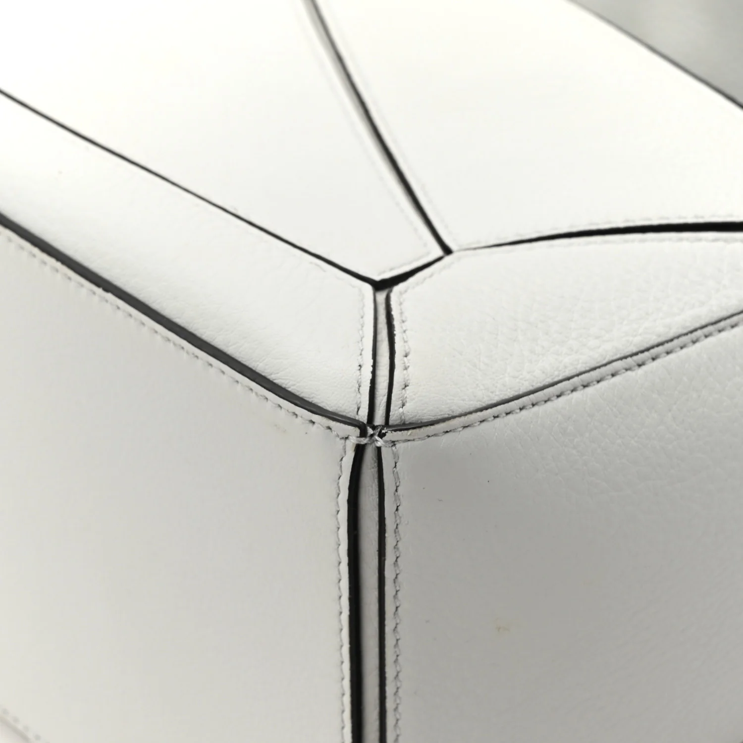 Calfskin Small Puzzle Bag Kaolin