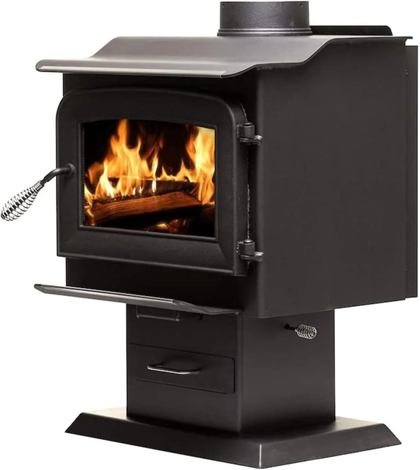 Poêle à bois sur piédestal Ashley Hearth AW1120E-P de 1200 pi²