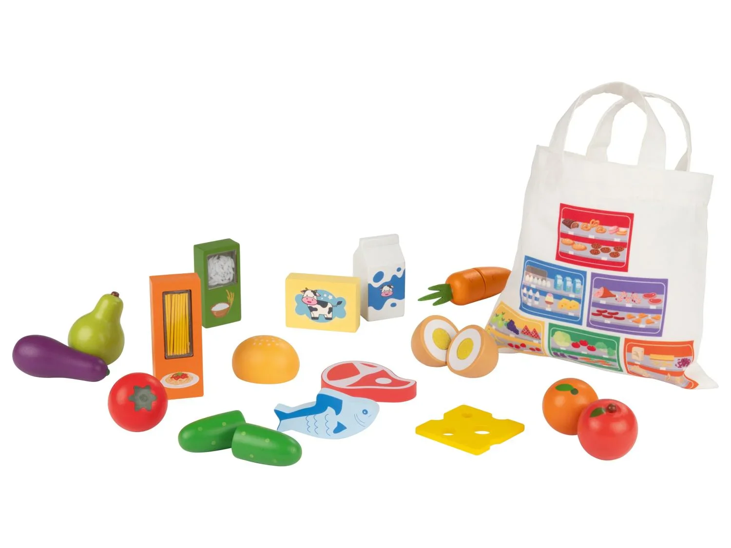 lupilu Set de jeu d'aliments
