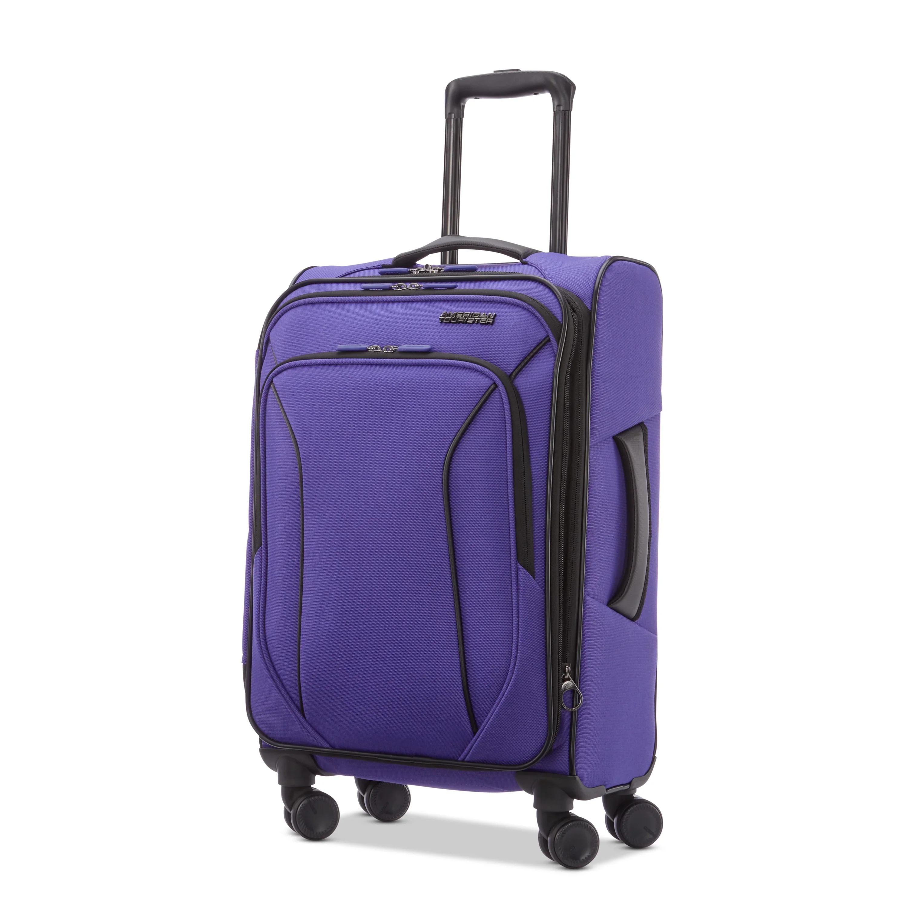 American Tourister X-Lite 3-Piece Luggage Set with Spinner Wheels - Light Grey