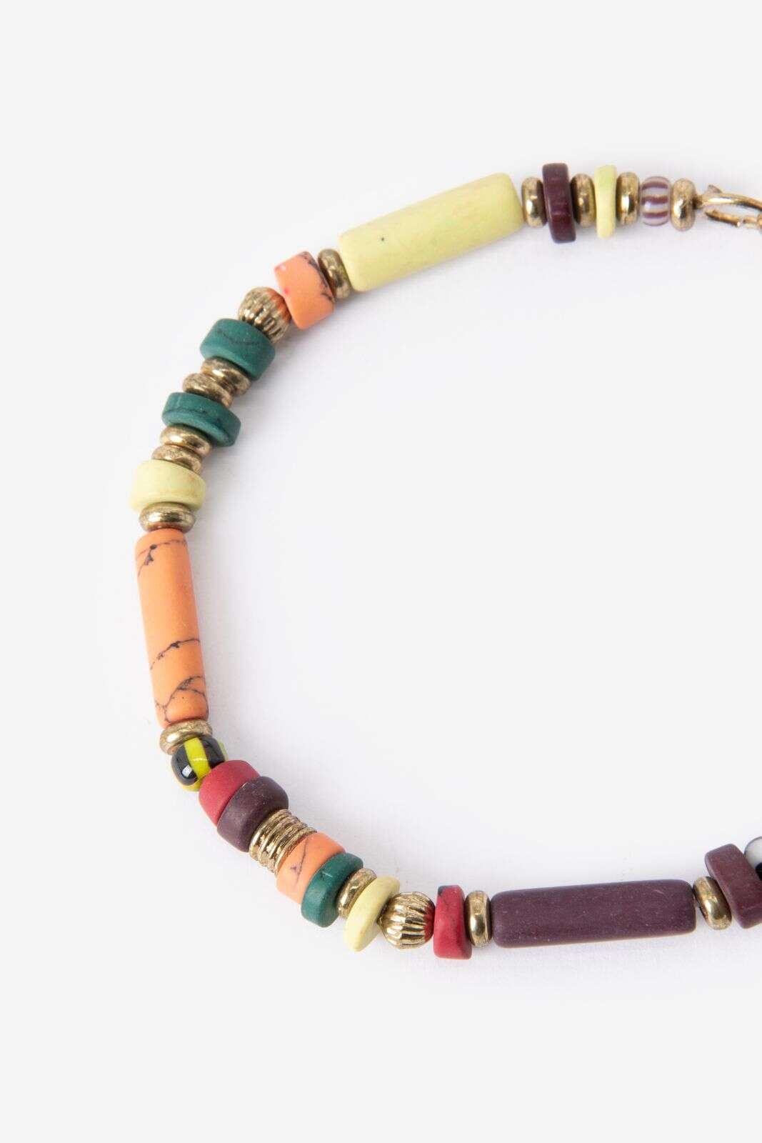 Groene beads armband