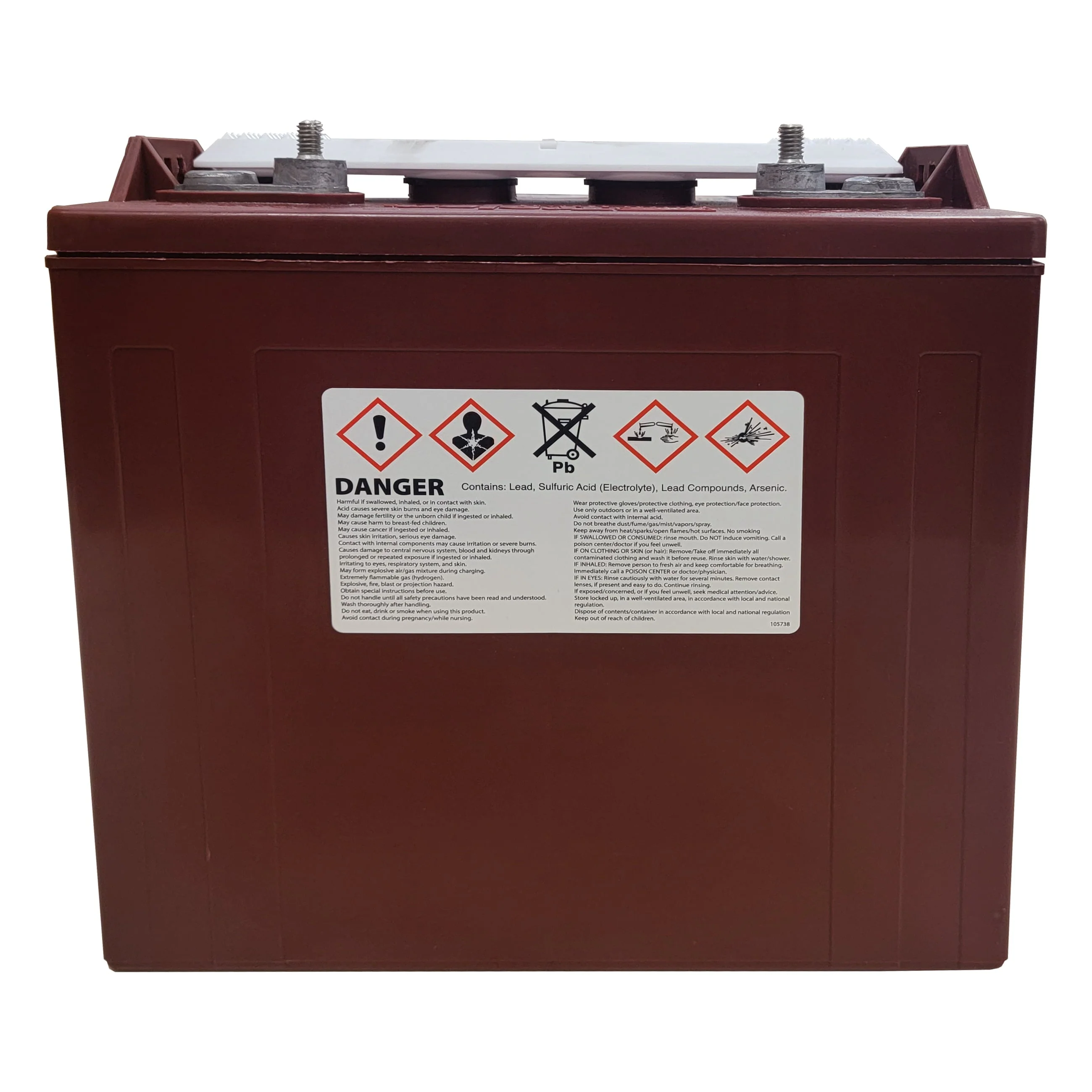 Trojan T - 890 Deep Cycle 8V Battery X6