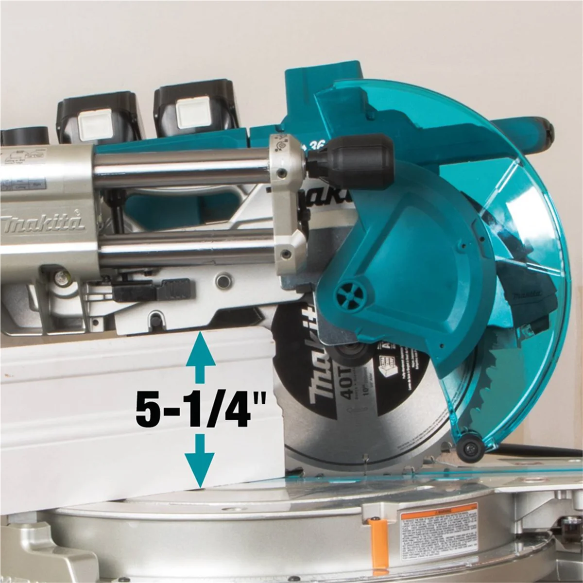 X2 LXT Brushless Cordless Dual Bevel Sliding Compound Miter Saw w/ Laser - Image 3