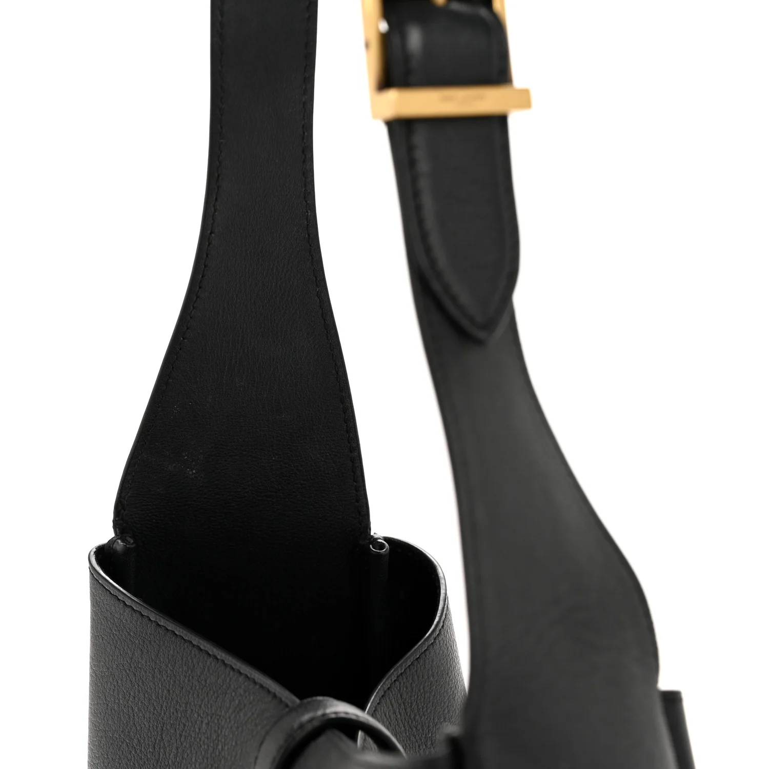 Smooth Calfskin Small Le 5 A 7 Soft Hobo Black