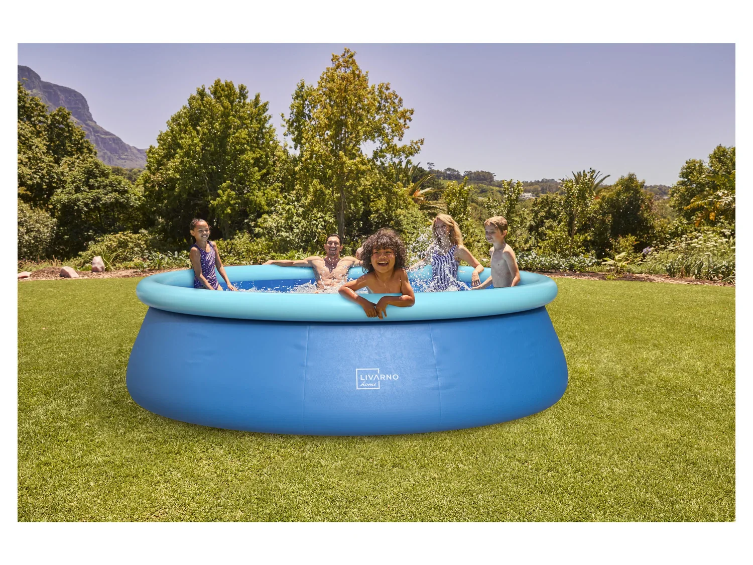 LIVARNO home Piscine gonflable Quick-Up,  300 x 76 cm