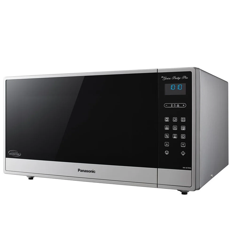 Panasonic 2.2 - Cu. Ft. Built - in/Countertop Cyclonic Wave Microwave Oven with Inverter Technology in Fingerprint - Proof Stainless Steel