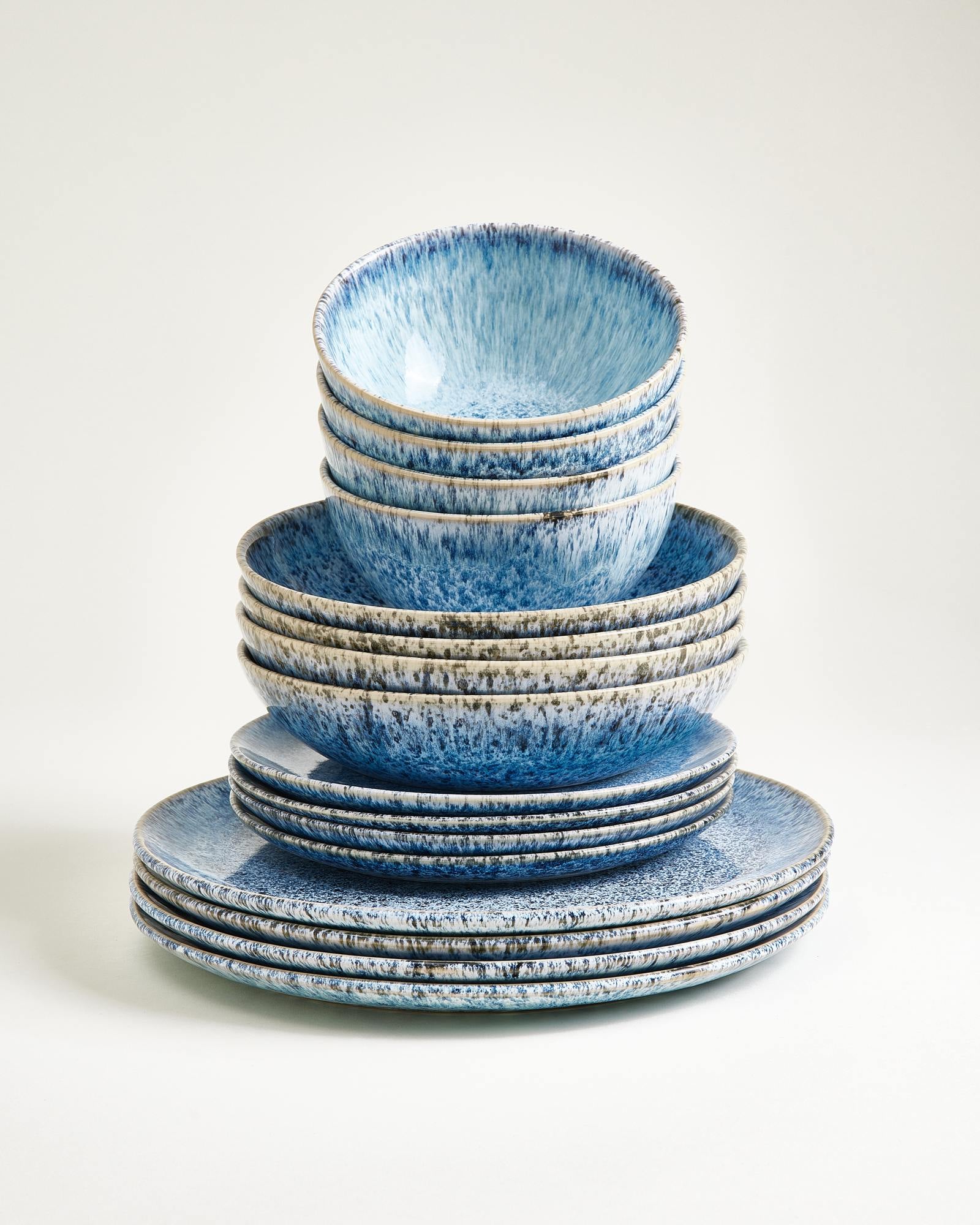 CORDOAMA - TABLEWARE SET CLASSIC BLUE 16 PIECES