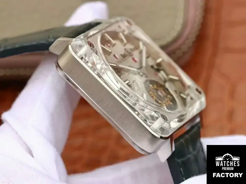 Bell Ross BR-X2 Tourbillon Stainless Steel Brushed Dial