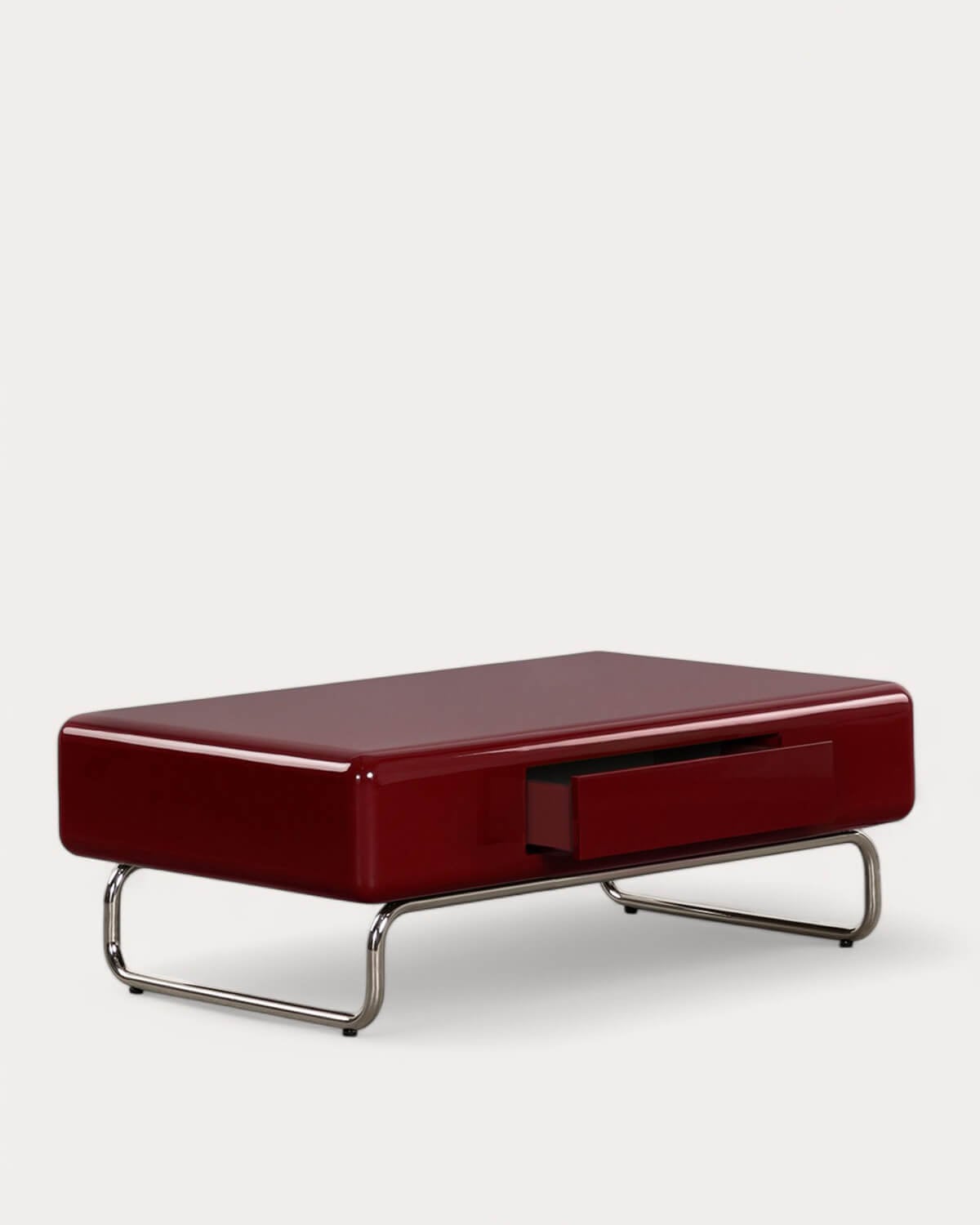 Candela - Mesa de Centro Rectangular de Madera y Metal (110x70 cm) Candela Colours