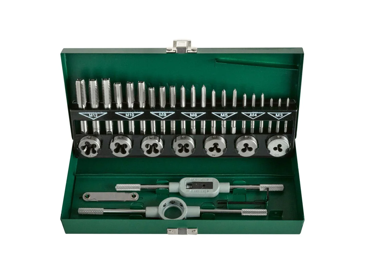 PARKSIDE Set de filetage et taraudage, 32 pices