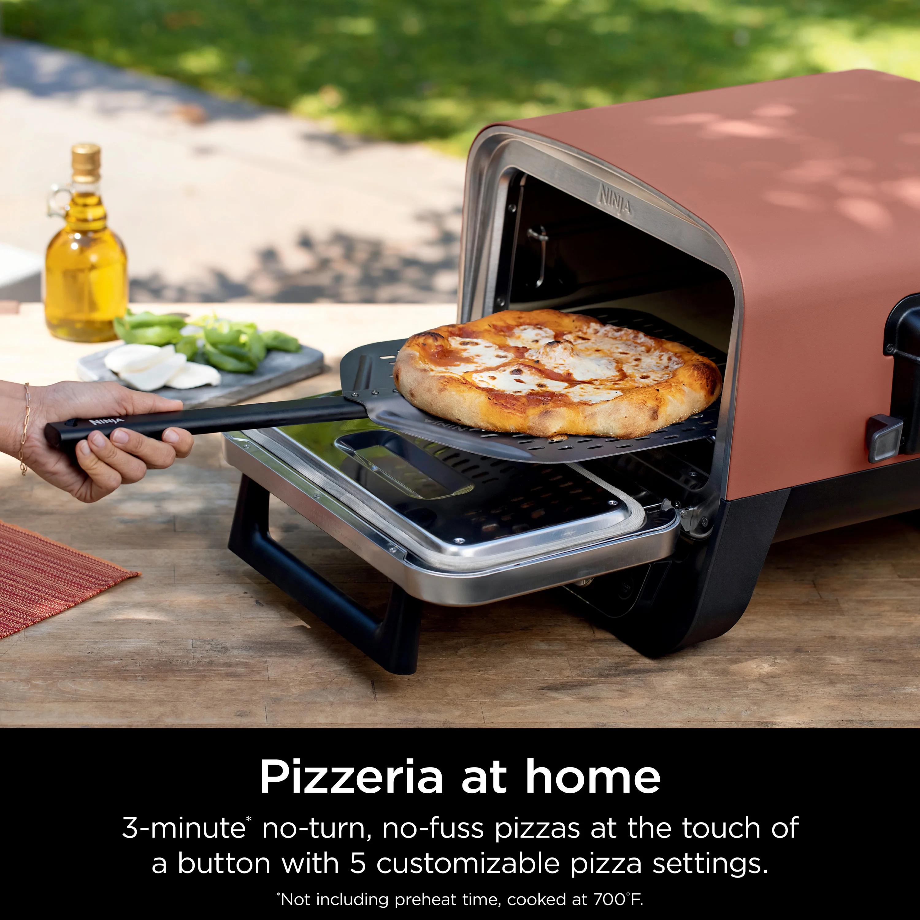 Woodfire? Pizza Oven, 5-in-1 outdoor oven, 5 Pizza Settings, Woodfire? Technology, up to 700��F heat, BBQ smoker, Electric? - Image 4