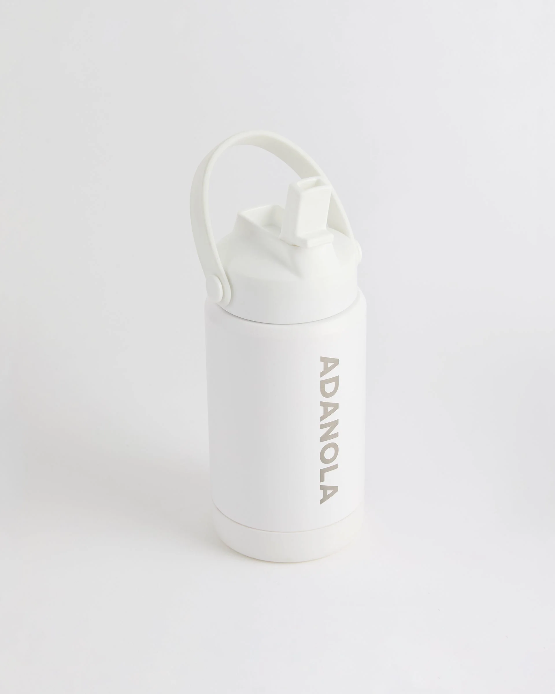 Adanola Water Bottle 350ml - White