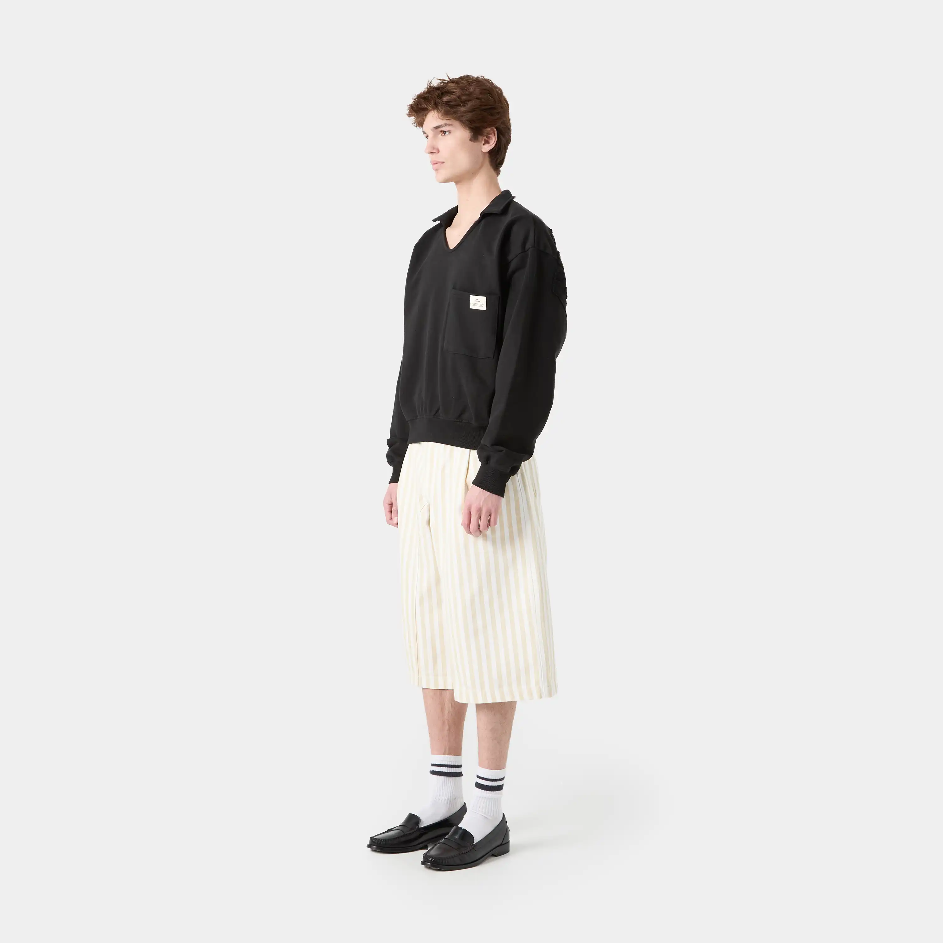 Chesnut Shadow Polo Crewneck